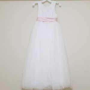 David's bridal flower girl dress size 7